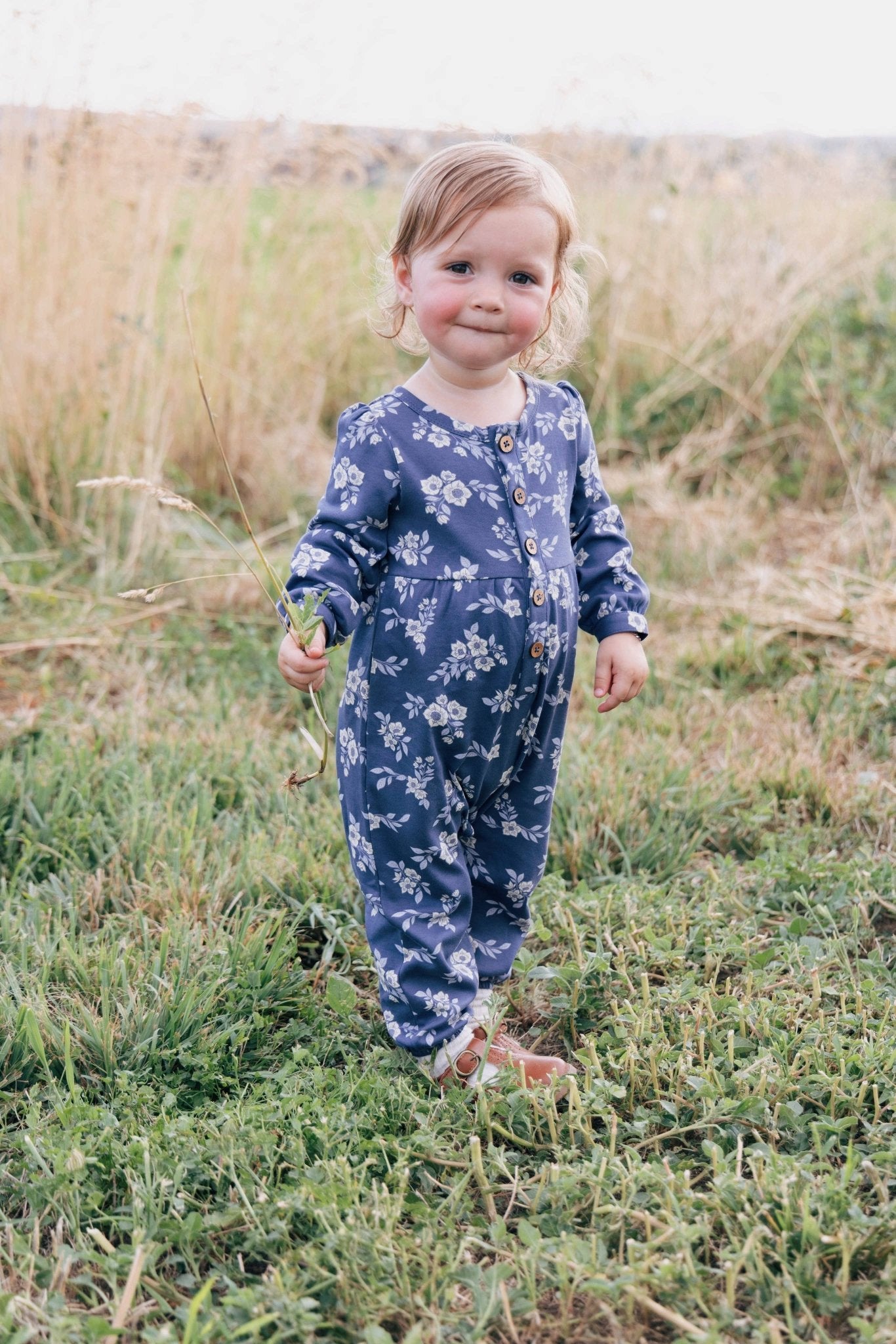Henley Romper | Fall Hellebore