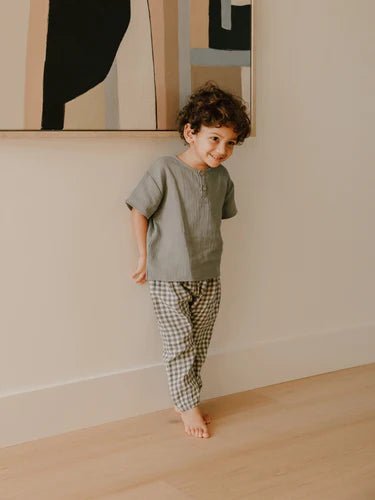 Henry Top | Sea Green