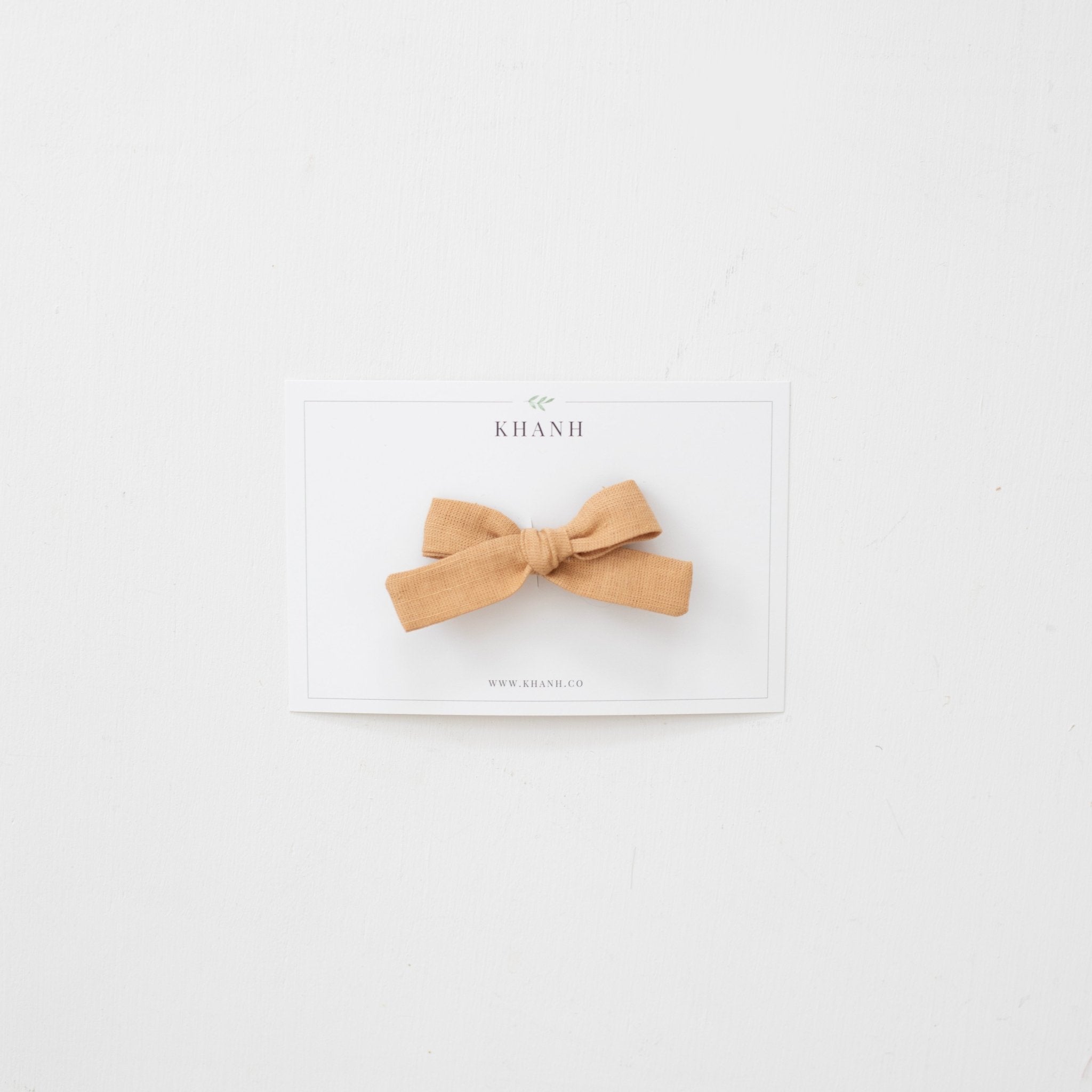 Honey | Petite Hand - Tied Bow
