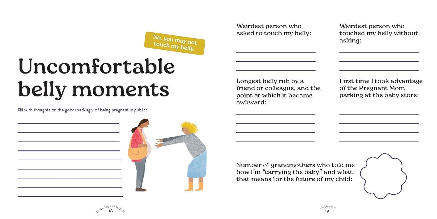 It All Goes By So Fast (Except Maybe This Part): A Pregnancy and Baby Journal