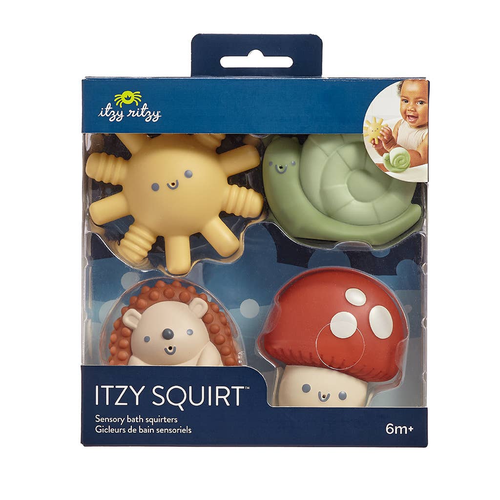 Itzy Squirt™ 4 - pack of Soft Bath Toys