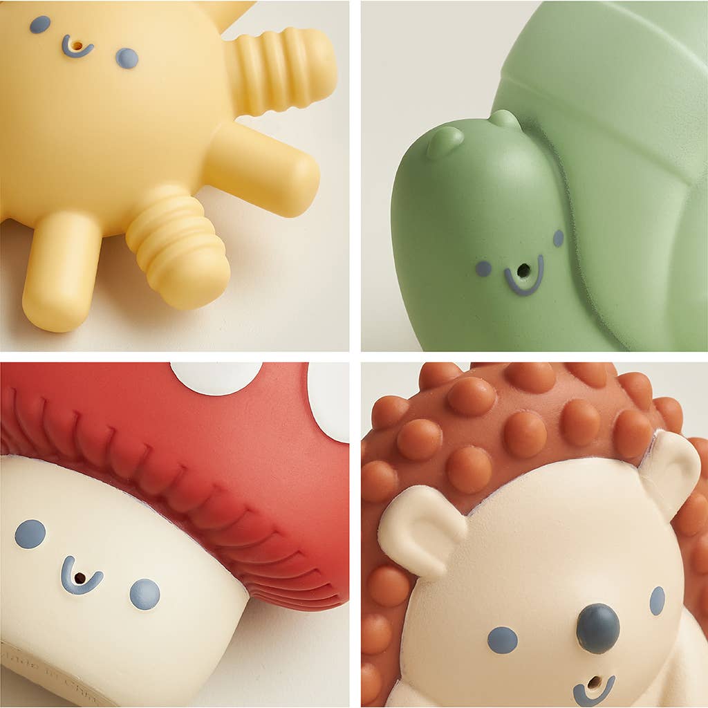 Itzy Squirt™ 4 - pack of Soft Bath Toys