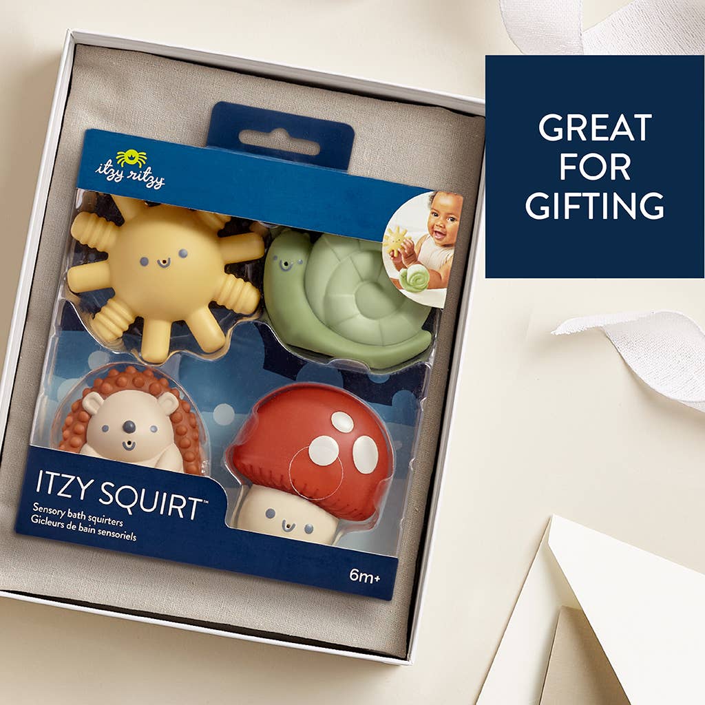 Itzy Squirt™ 4 - pack of Soft Bath Toys