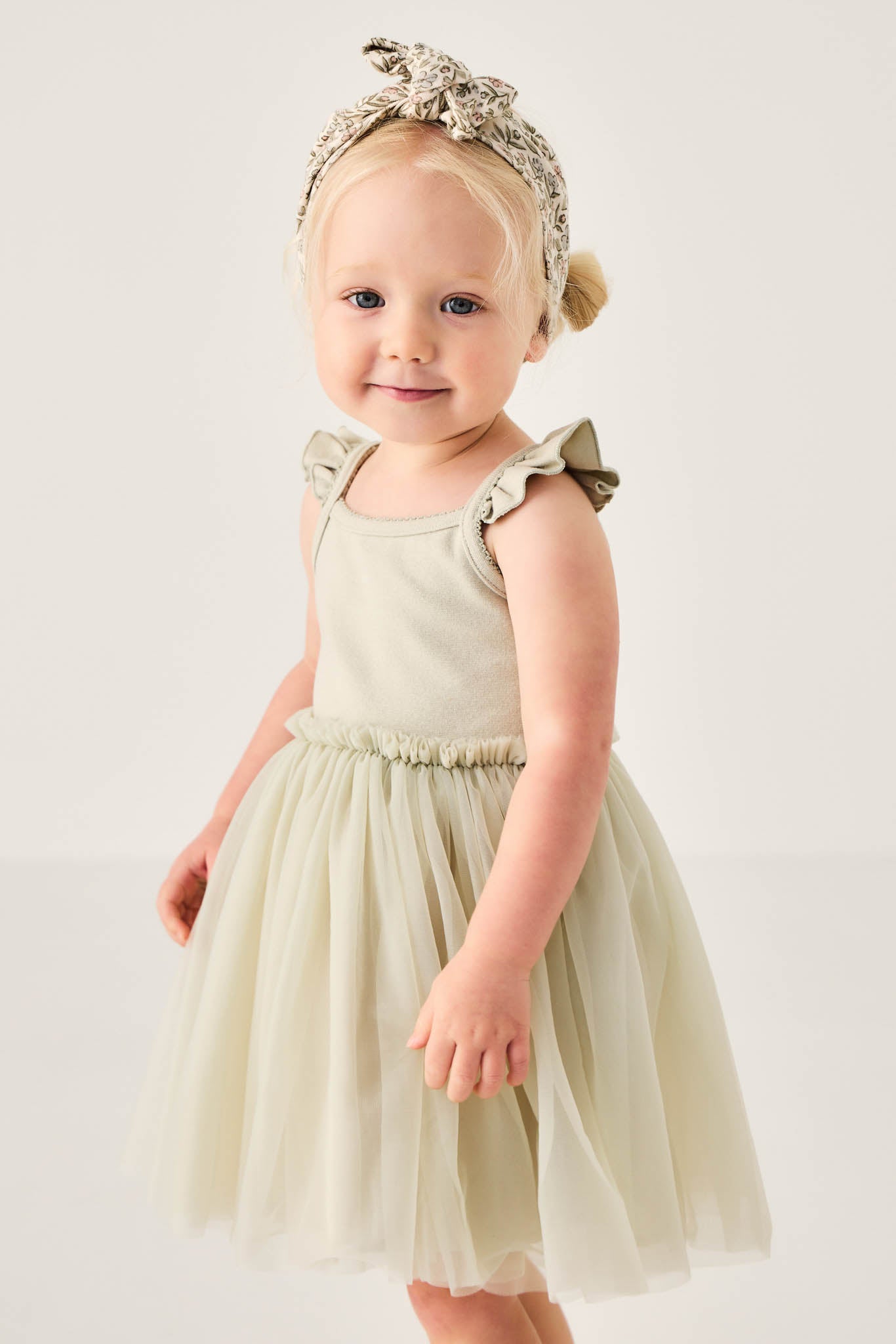 Katie Tutu Dress || Honeydew - LAST 6/12M & 8Y