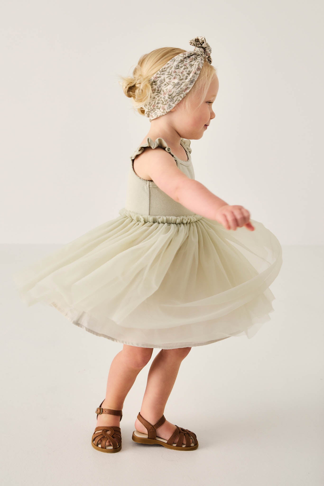 Katie Tutu Dress || Honeydew - LAST 6/12M & 8Y