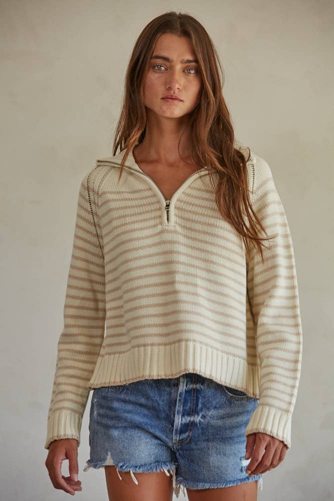 Kenzie Half - Zip Pullover
