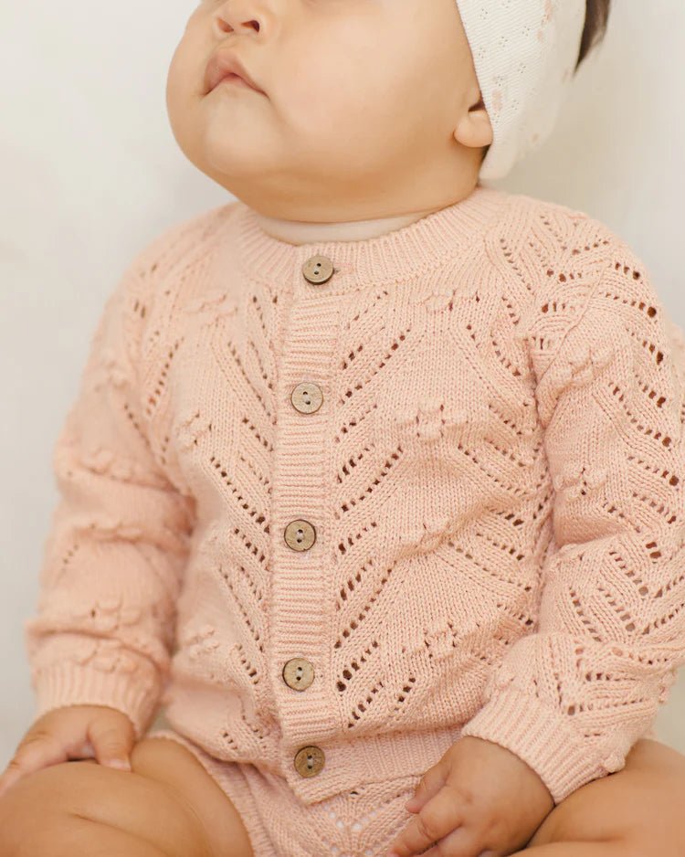 Knit Cardigan || Melon