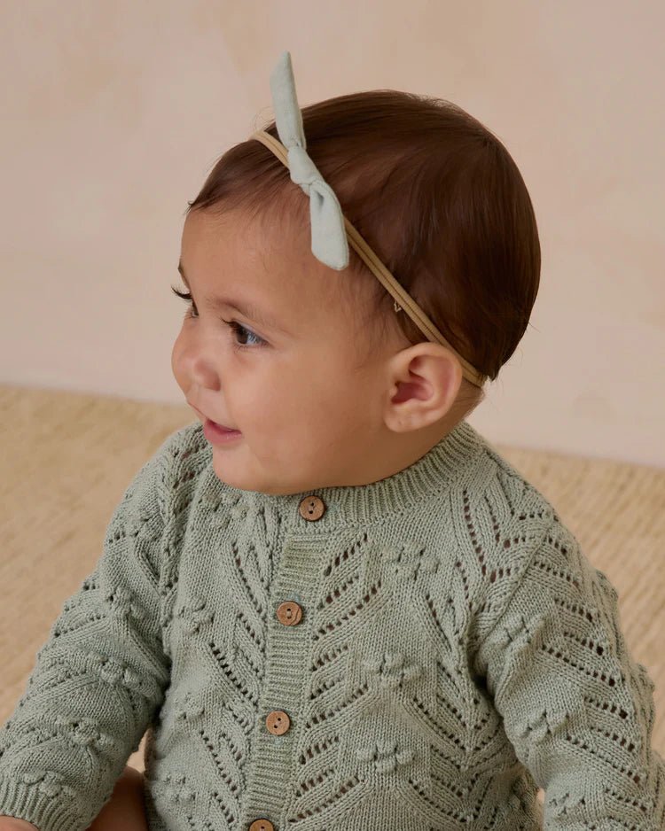 Knit Cardigan || Sage