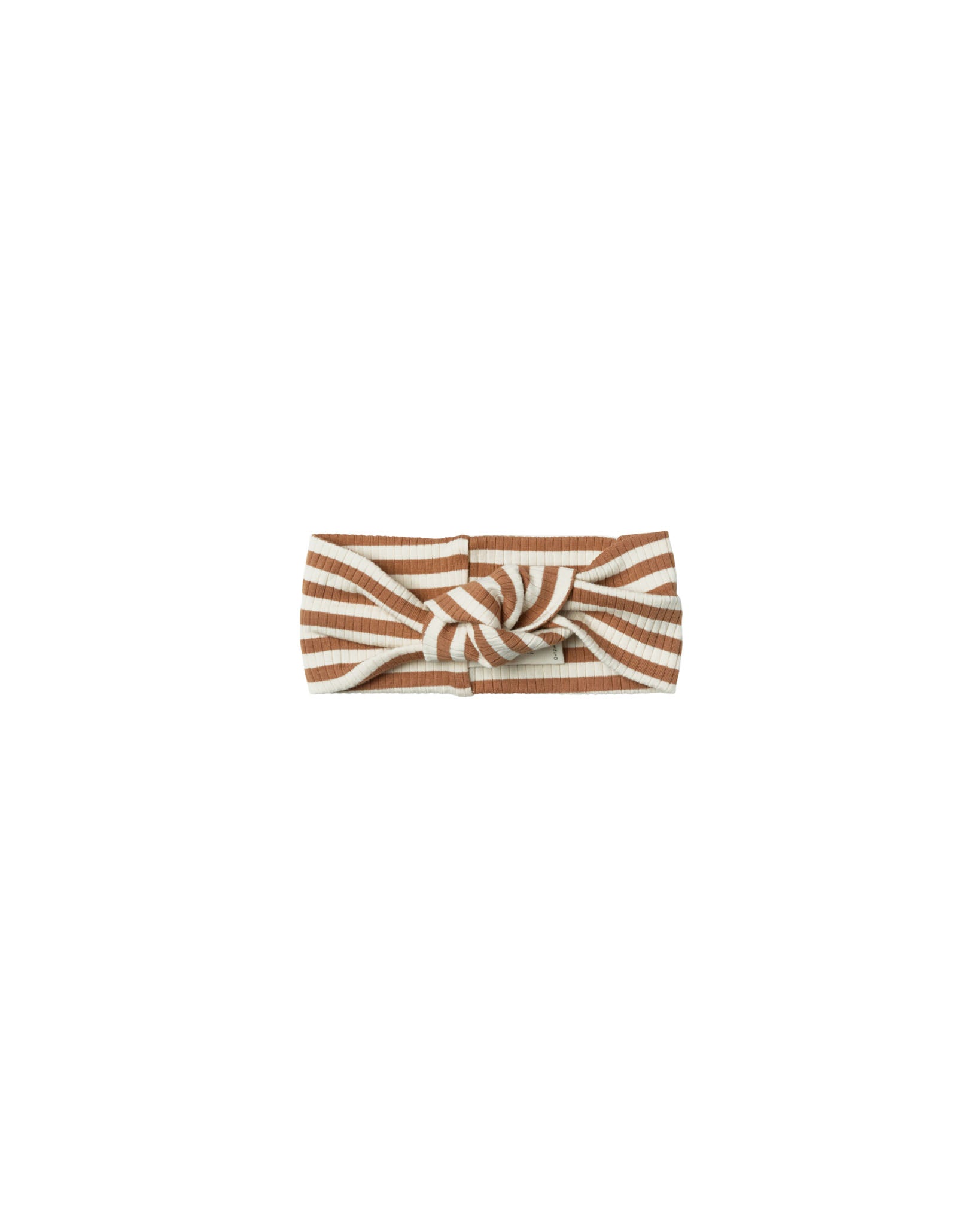 Knotted Headband | Cinnamon Stripe - LAST ONE 12/24M