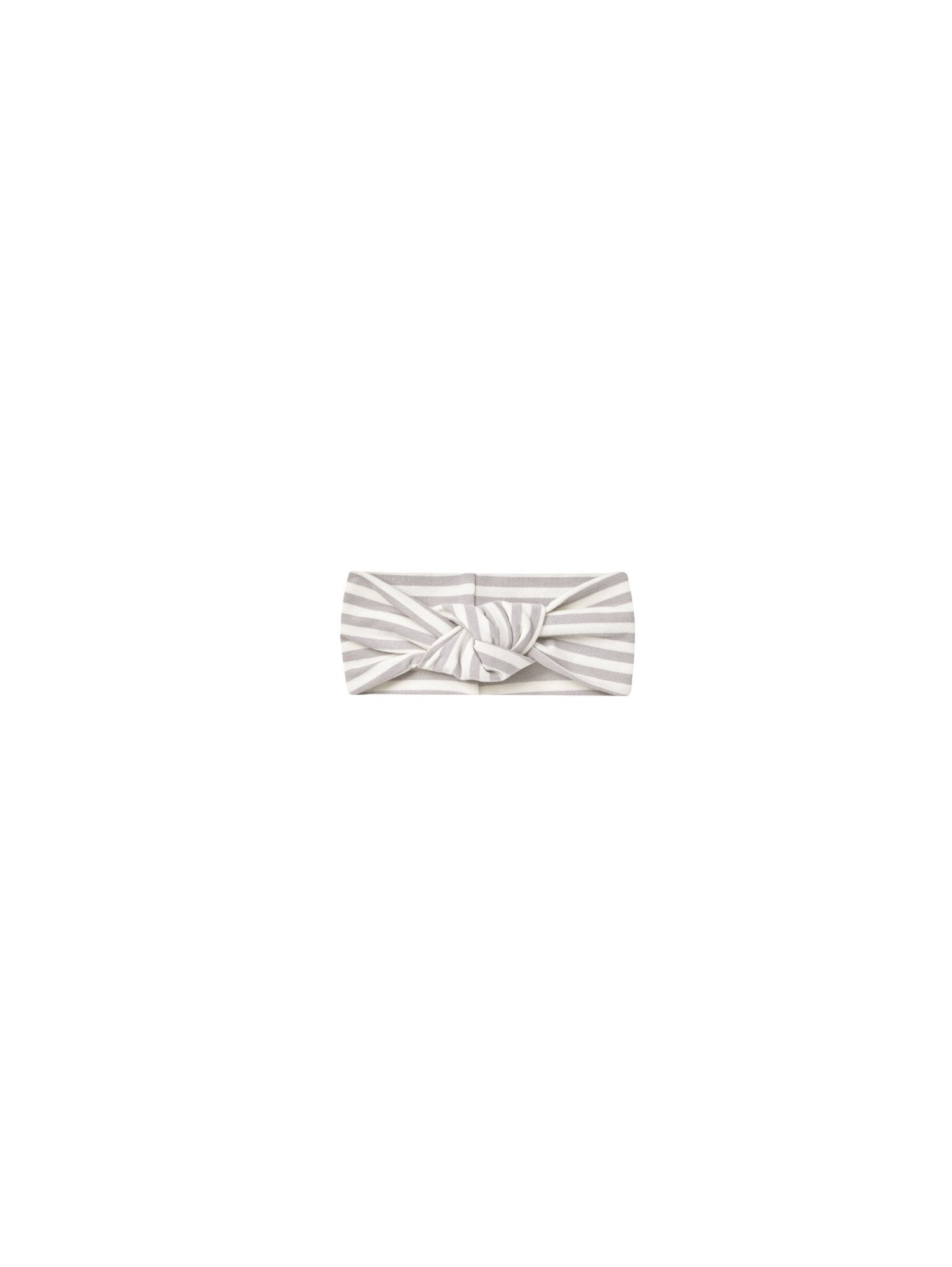 Knotted Headband || Periwinkle Stripe