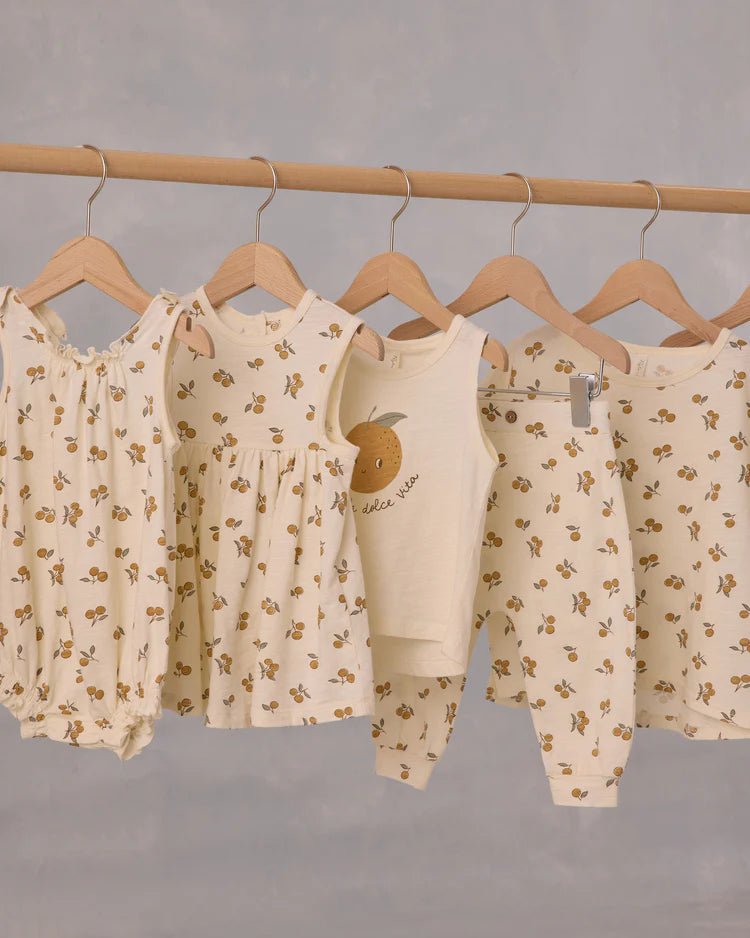 Layla Dress|| Oranges