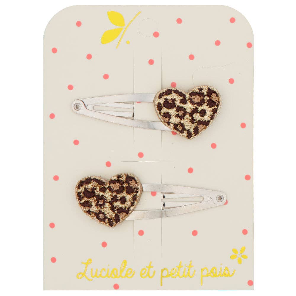 Leo Heart Clips