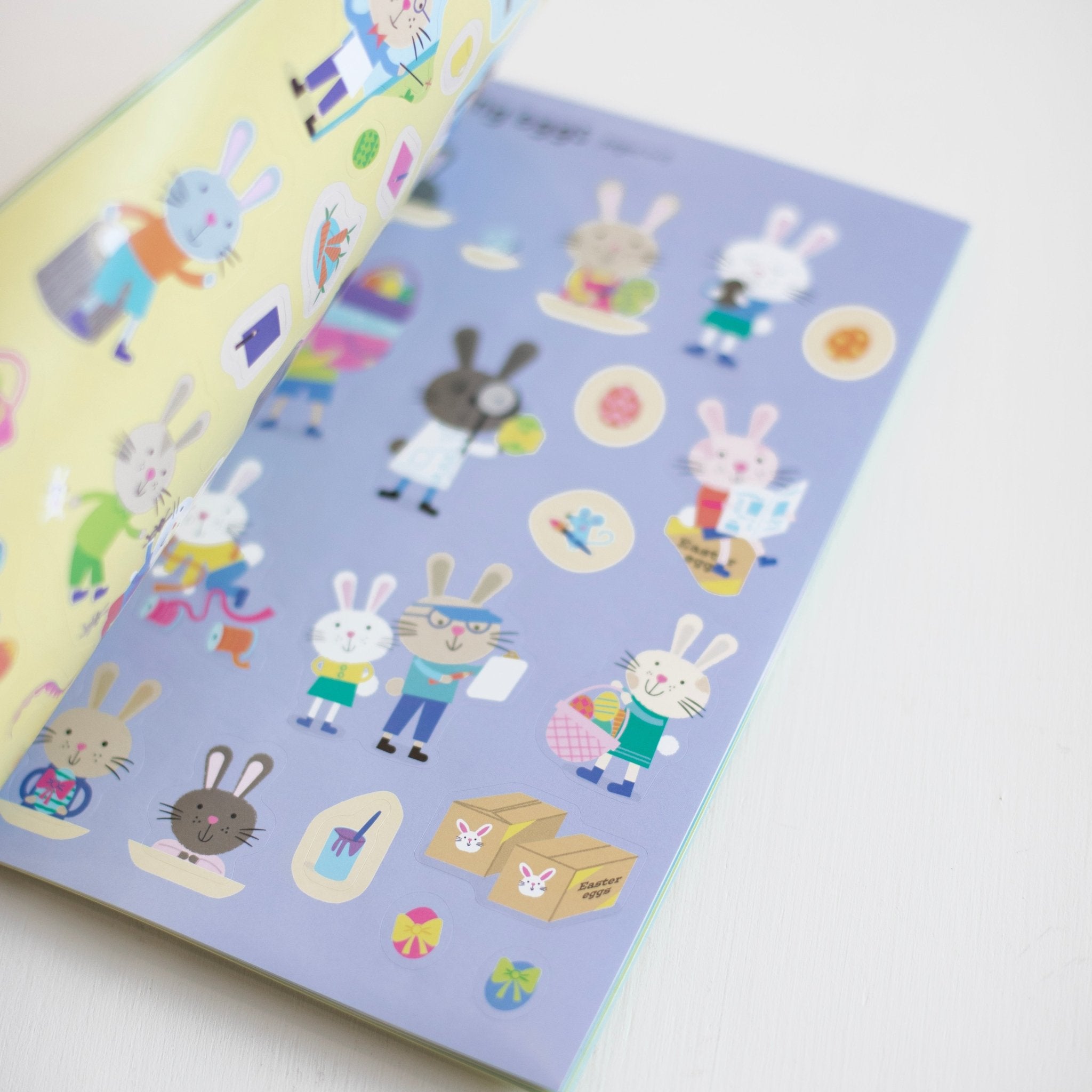 Little First Stickers Easter Bunnies