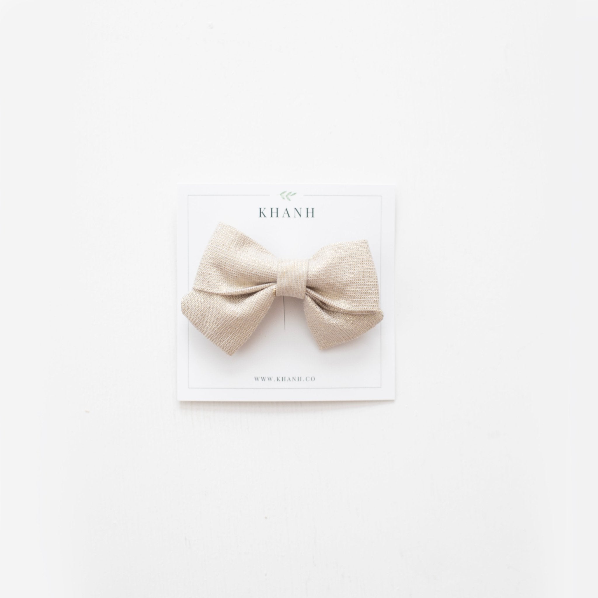 Metallic Holly | Petite Sailor Bow