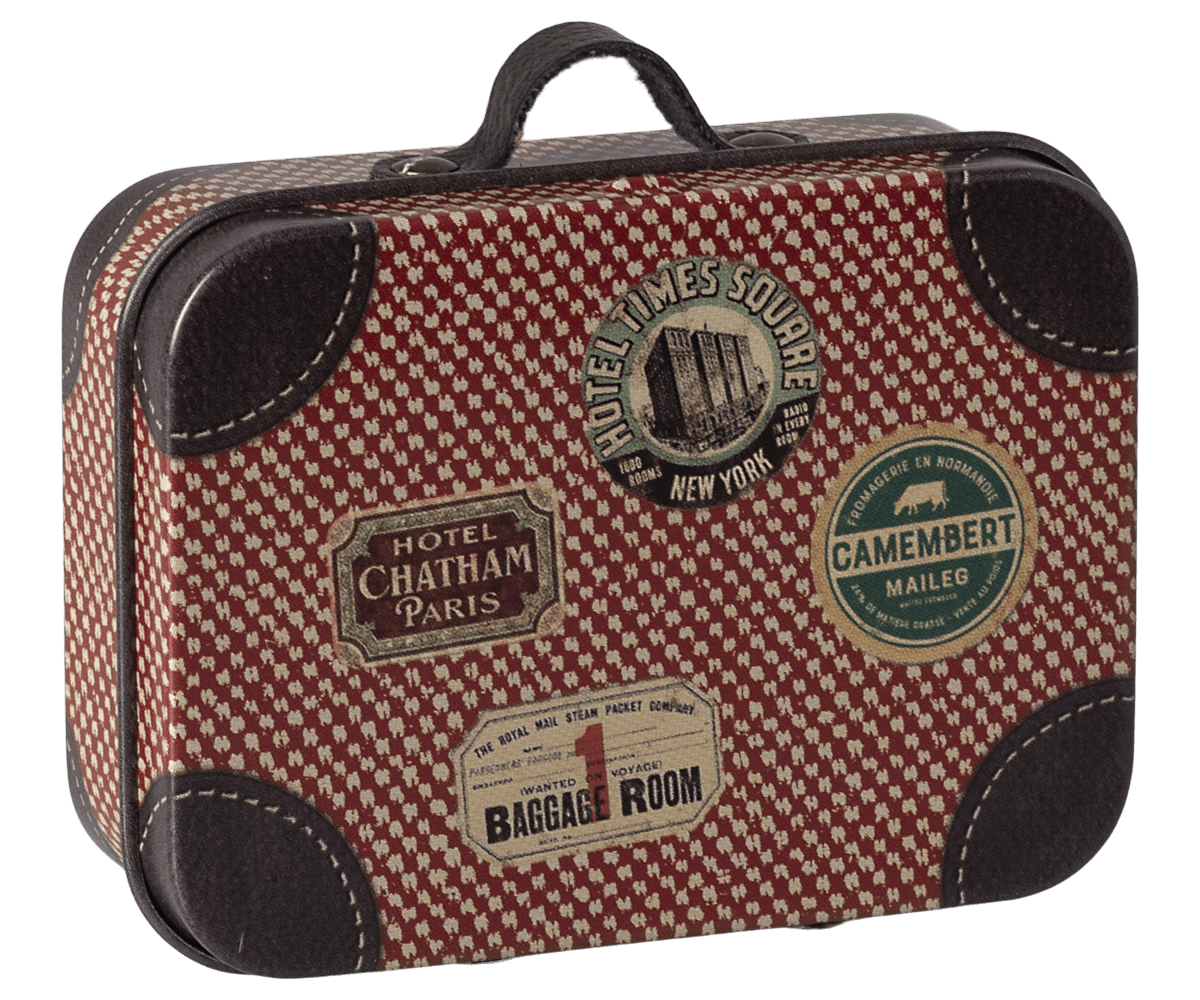 Micro Suitcase | Red