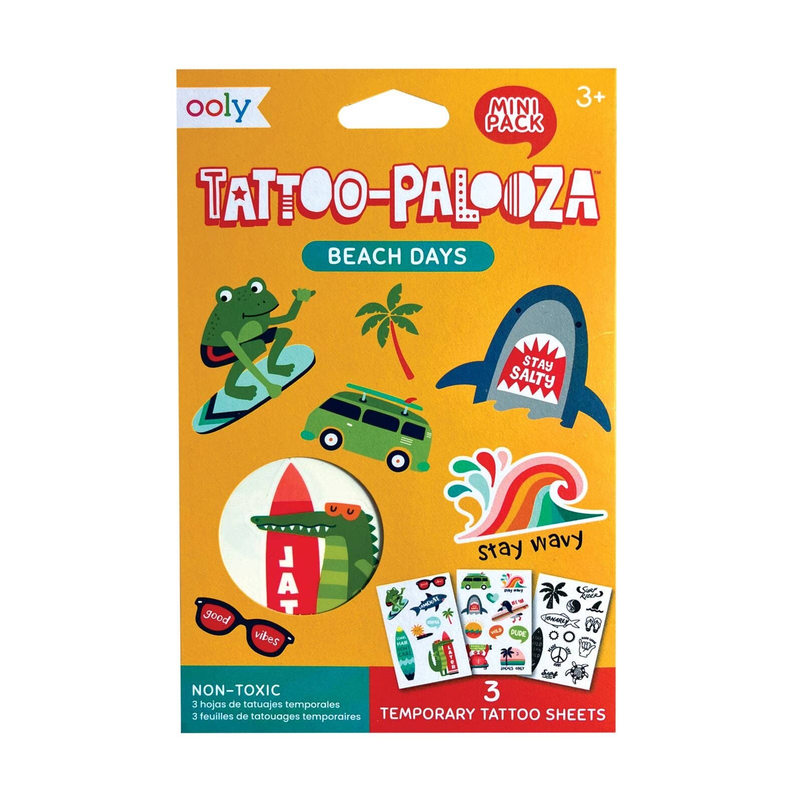 Mini Temporary Tattoos | Beach Days