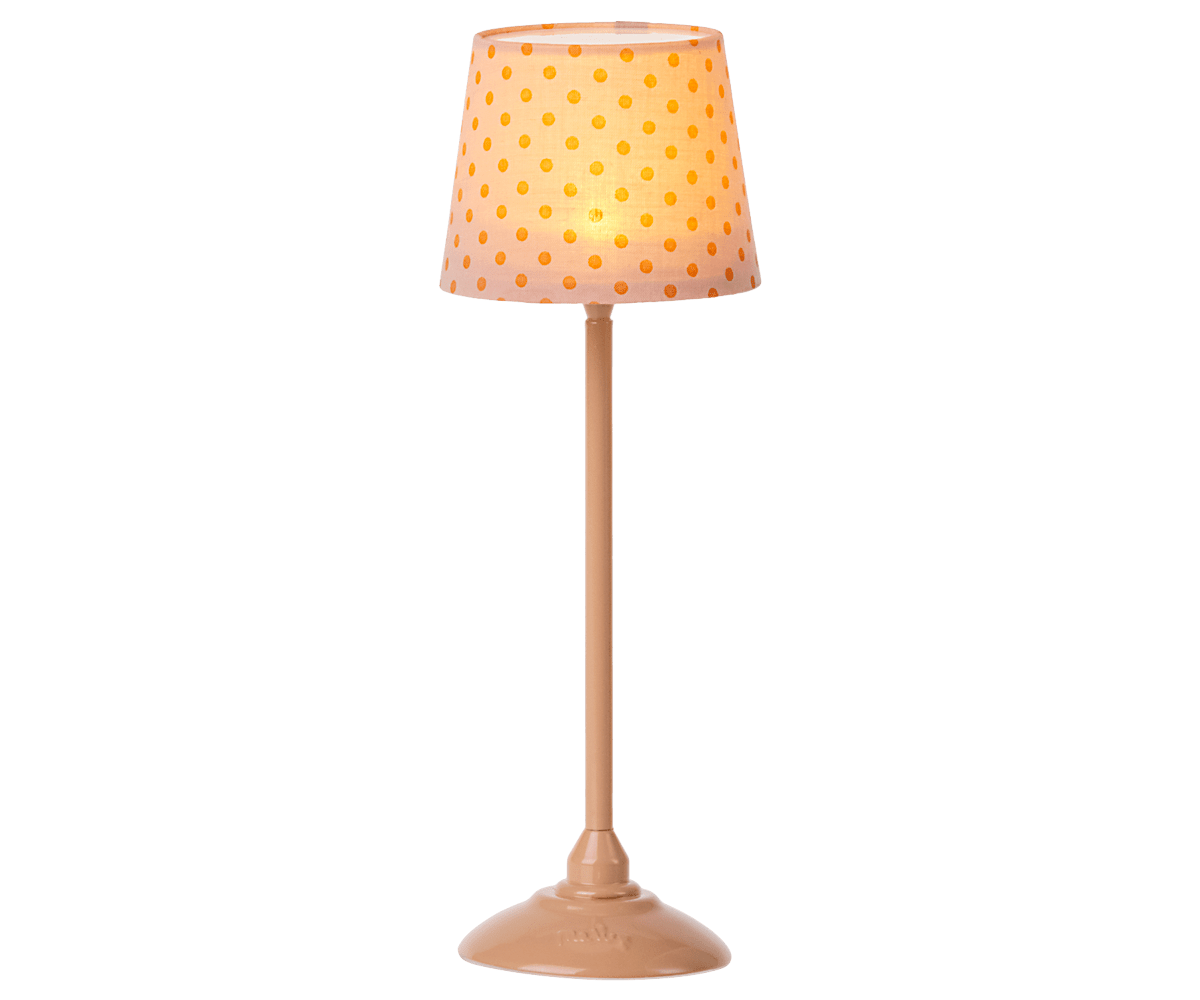 Miniature floor lamp - Dark powder