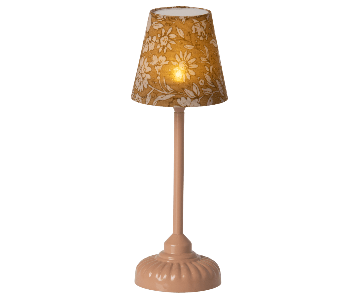 Mouse vintage floor lamp | Dark powder