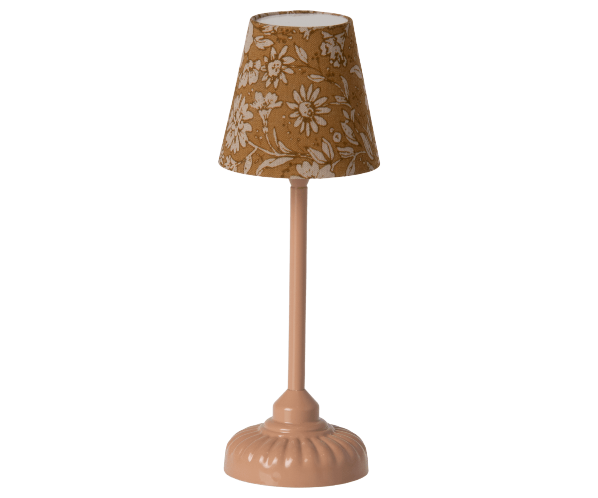 Mouse vintage floor lamp | Dark powder