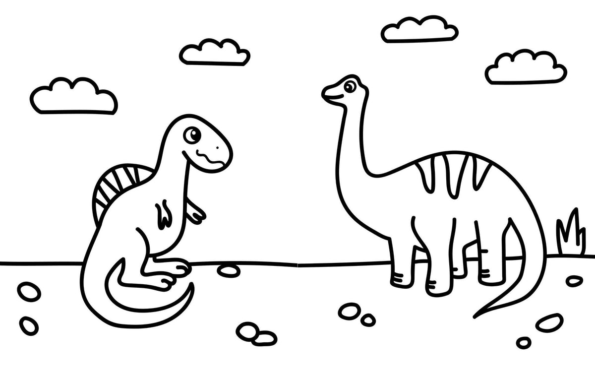 My Great Big Dinosaur Coloring Book