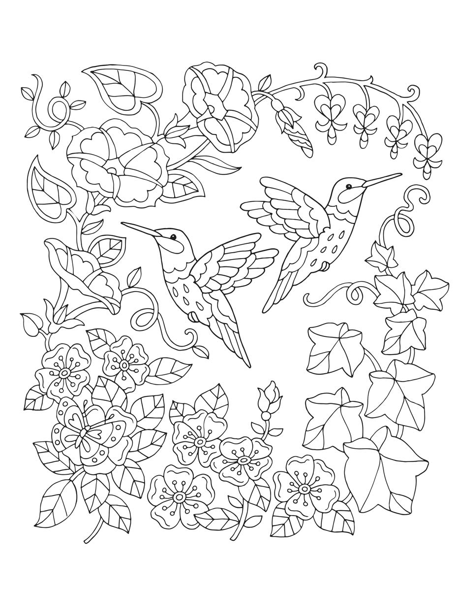 Nature's Sweet Moments: 50+ Super Cute Designs to Color