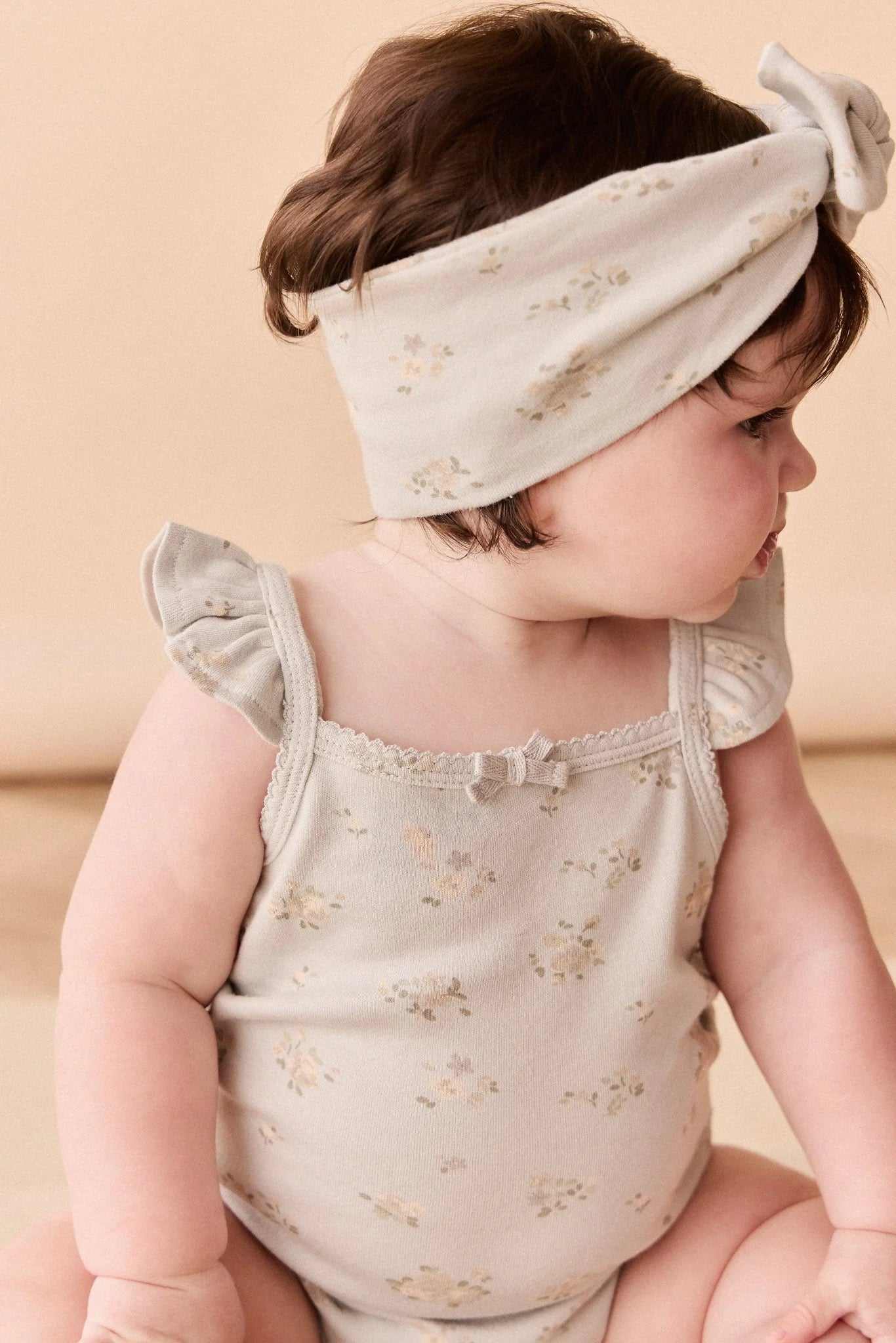 Organic Cotton Bettina Bodysuit || Petite Fleur