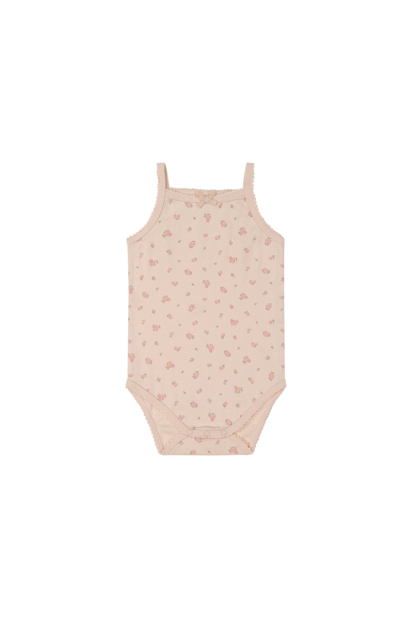 Organic Cotton Bridget Singlet Bodysuit - Irina Shell