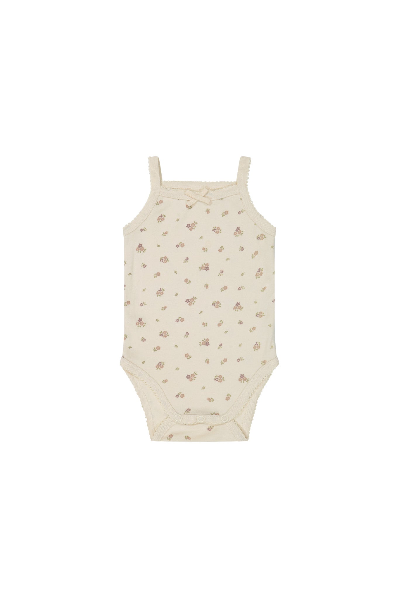 Organic Cotton Bridget Singlet Bodysuit - Irina Tofu