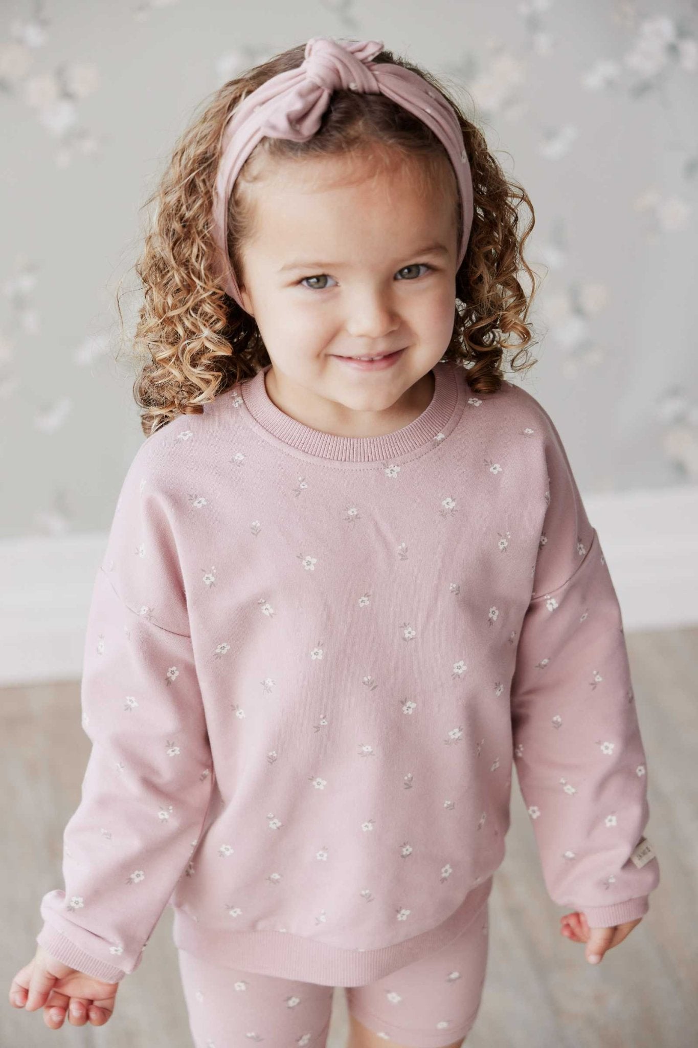 Organic Cotton Damien Sweatshirt - Goldie Rose Dust - Khanh