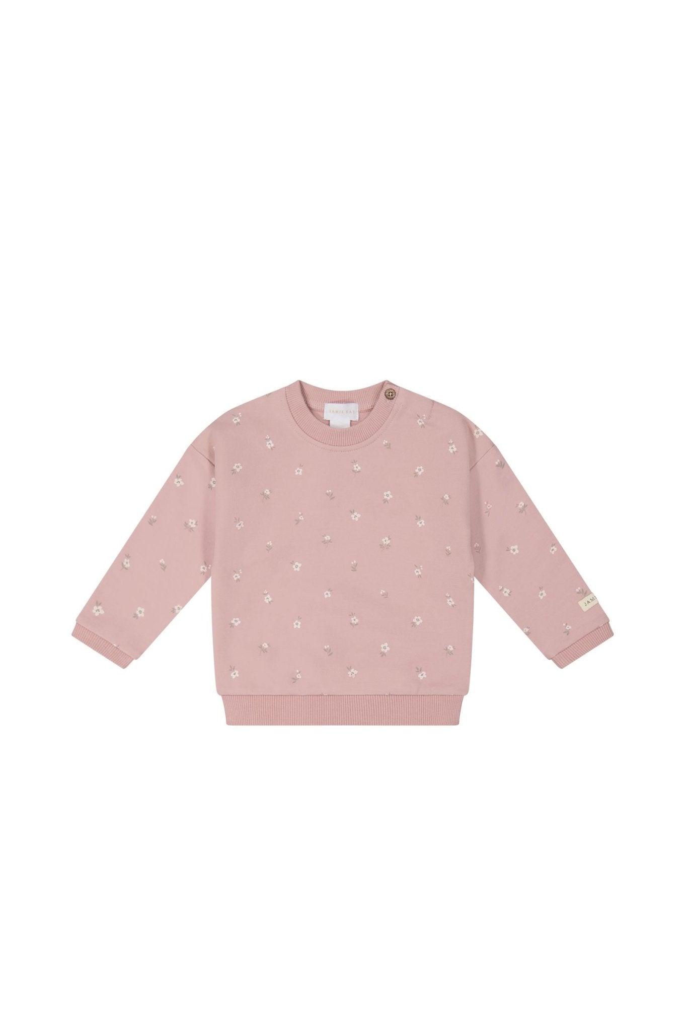 Organic Cotton Damien Sweatshirt - Goldie Rose Dust - Khanh