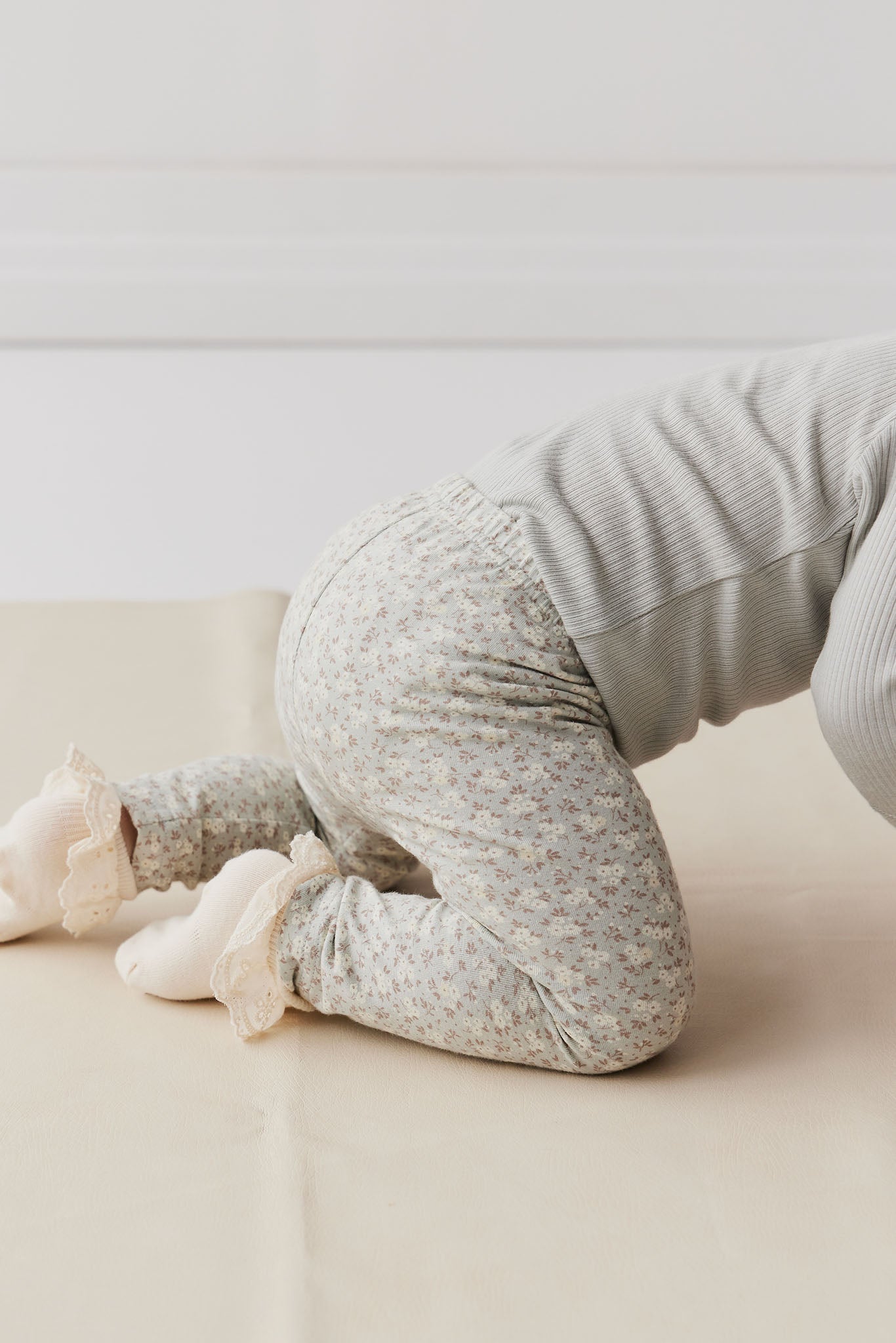 Organic Cotton Everyday Legging - Rosalie Fields Smoke