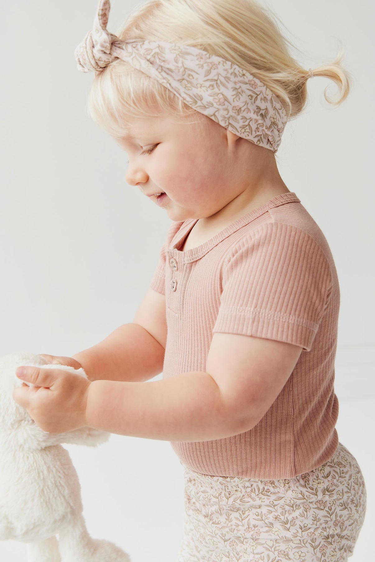 Organic Cotton Headband - Ariella Mauve - Khanh