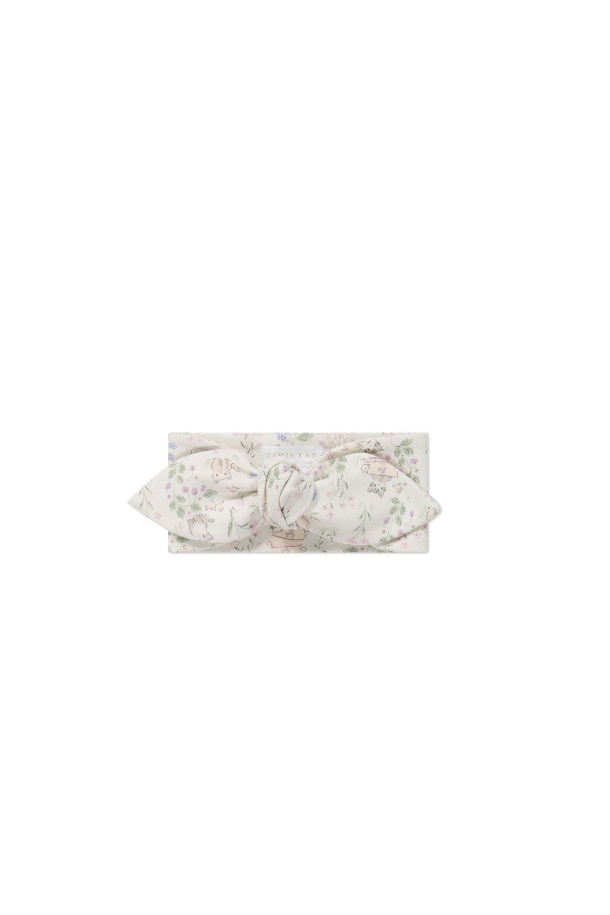 Organic Cotton Headband || Moons Garden Lavender