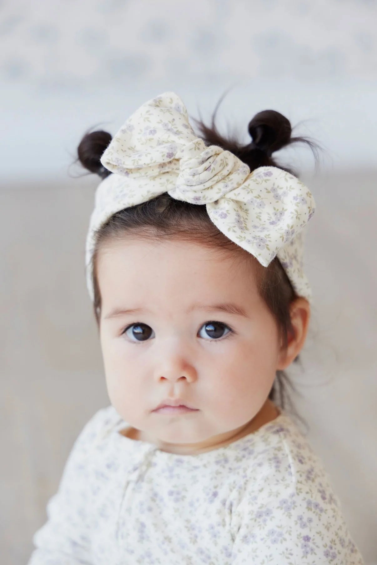 Organic Cotton Headband || Rosalie Fields Raindrops