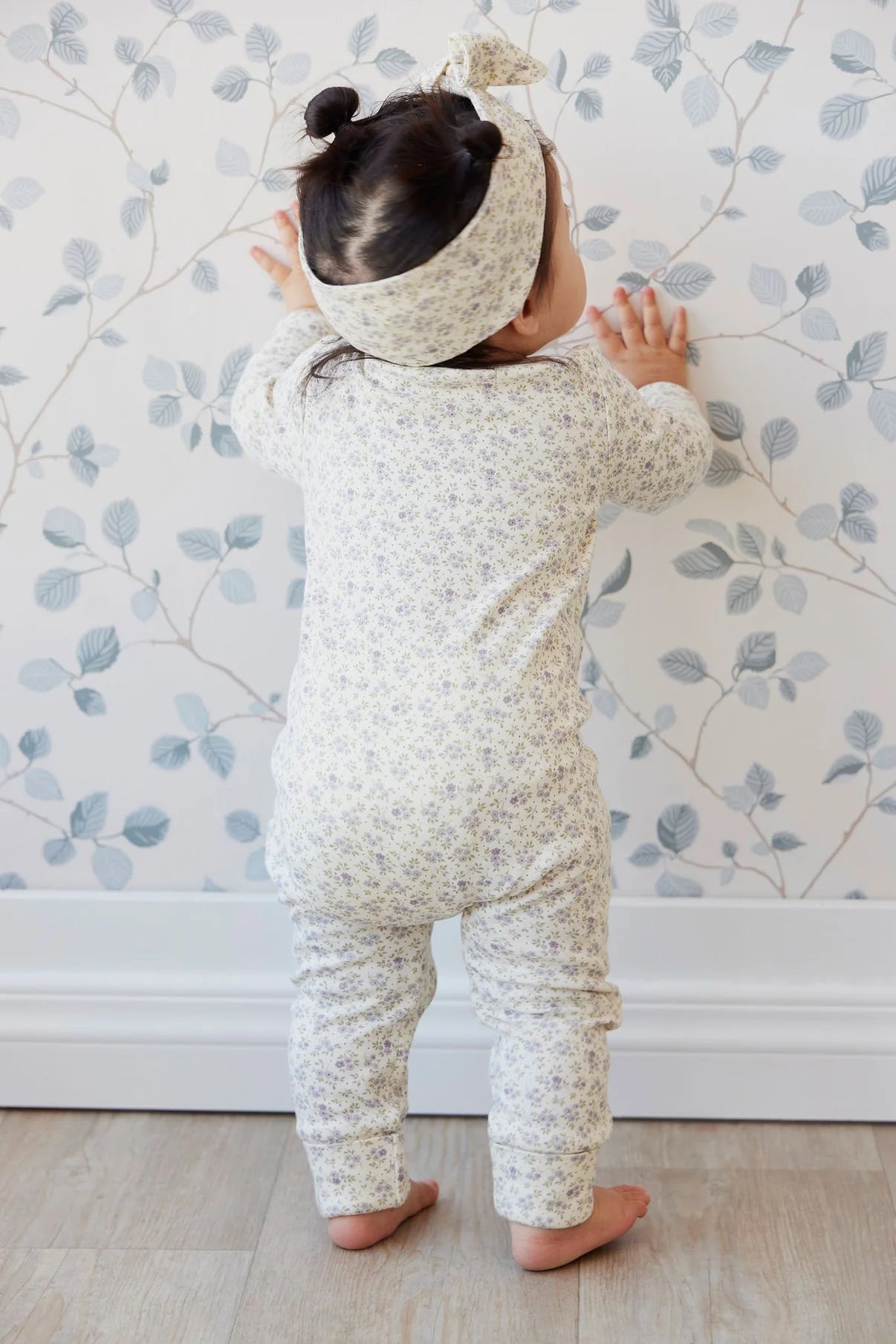 Organic Cotton Headband || Rosalie Fields Raindrops
