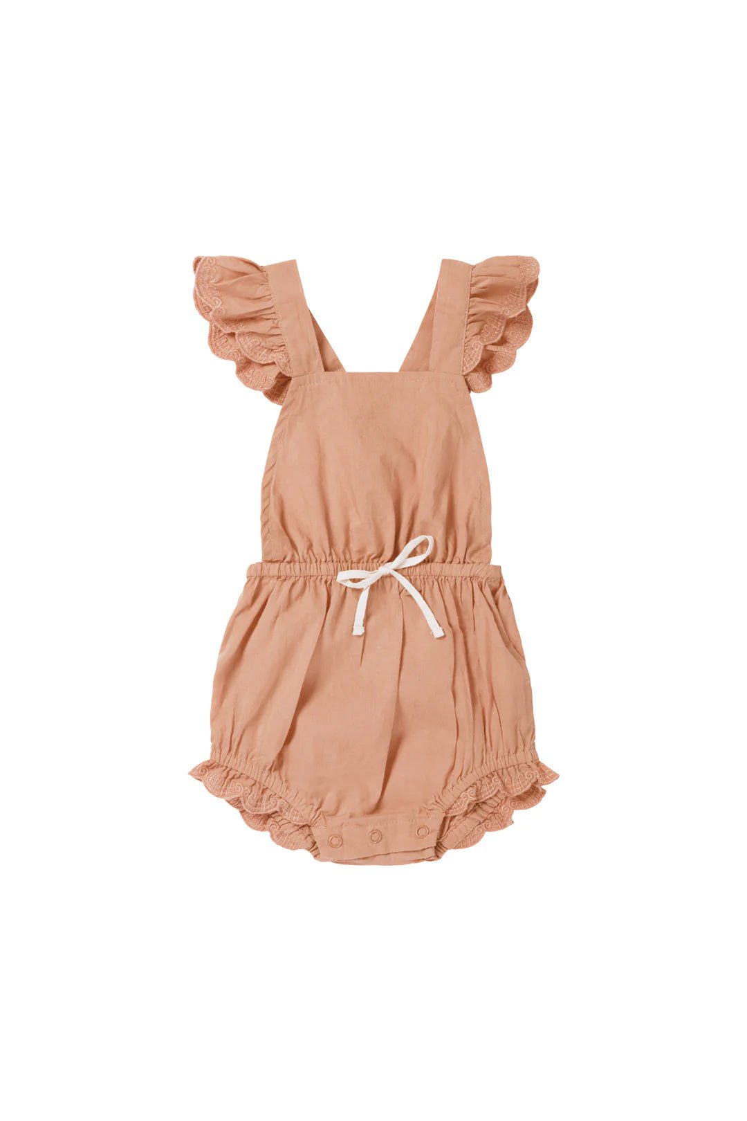 Organic Cotton Indie Playsuit - Clementine