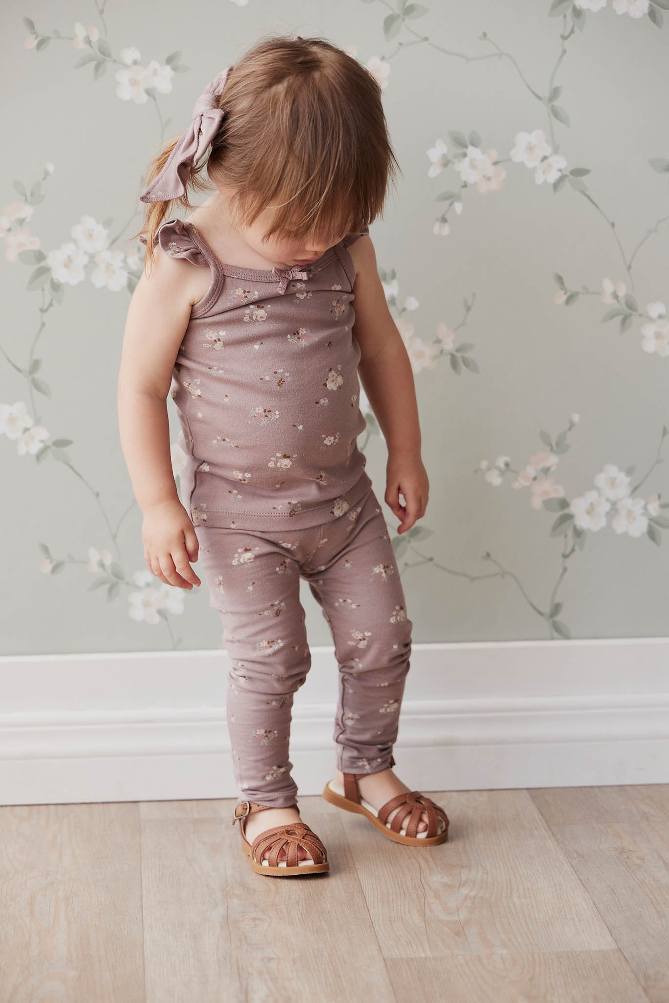 Organic Cotton Legging - Petite Fleur Antler