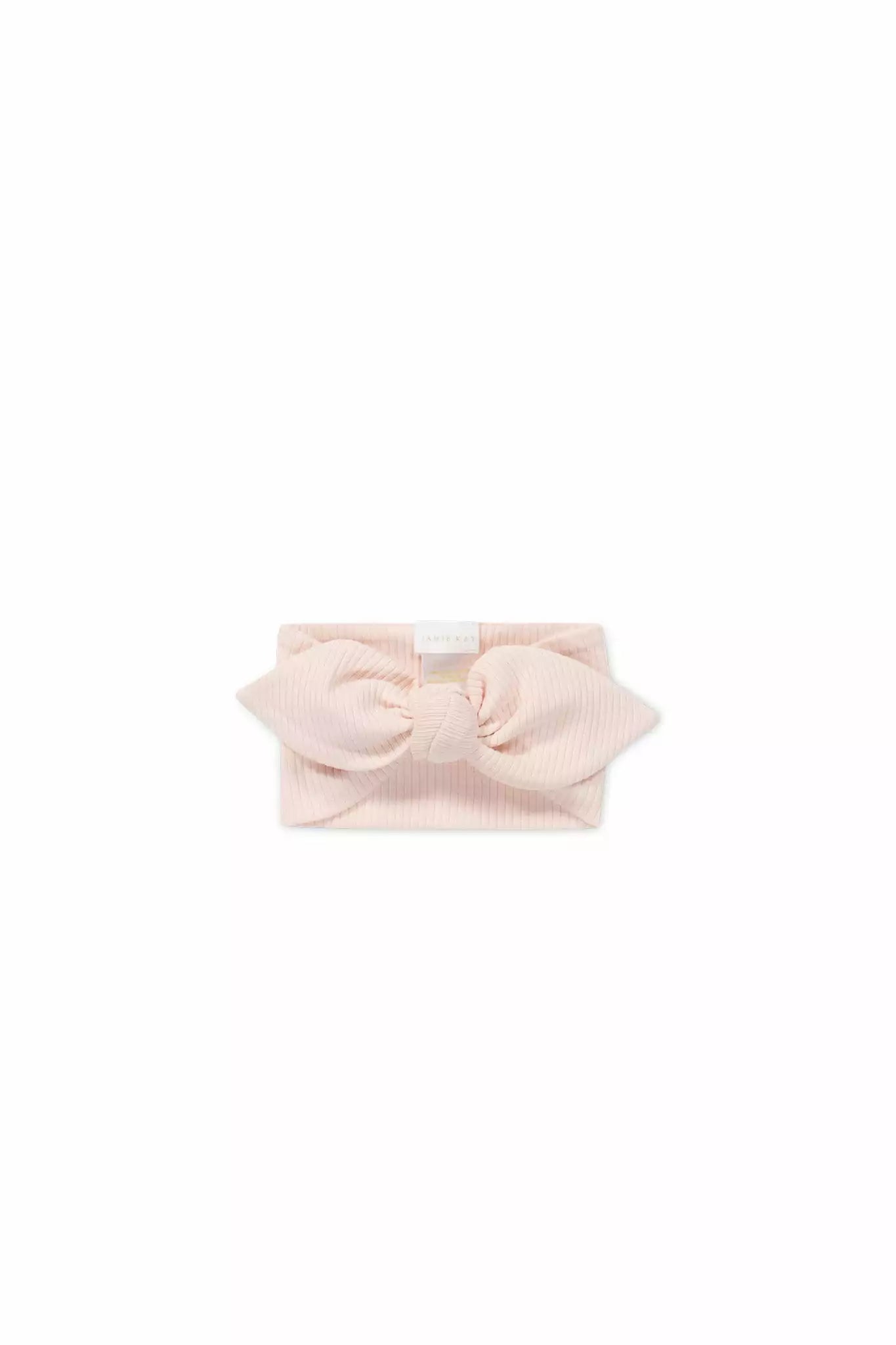 Organic Cotton Modal Lilian Headband || Dainty Pink