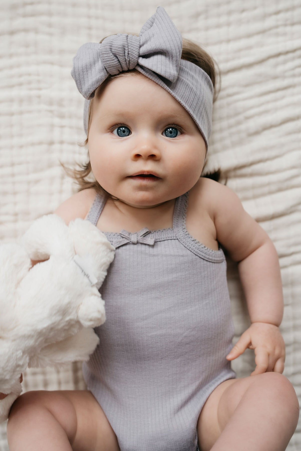 Organic Cotton Modal Lilian Headband || Moon