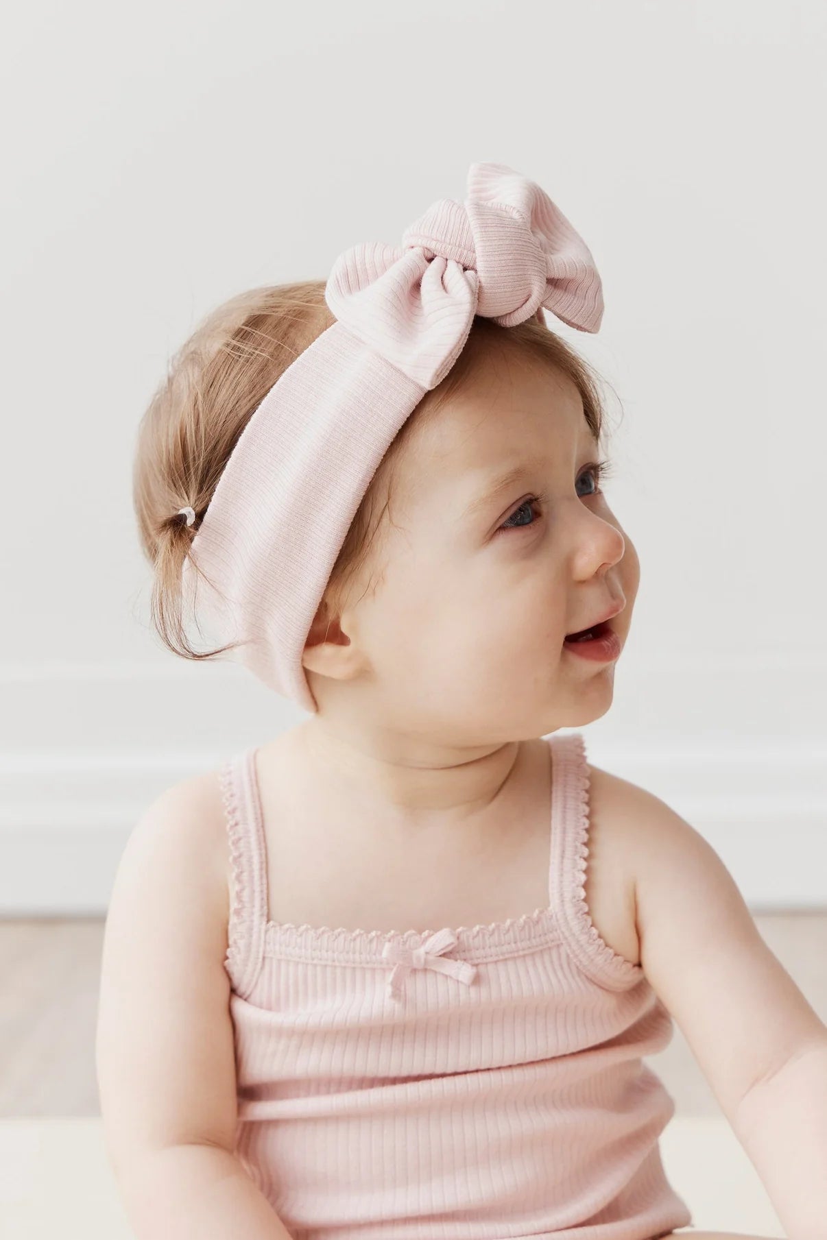 Organic Cotton Modal Lilian Headband || Old Rose