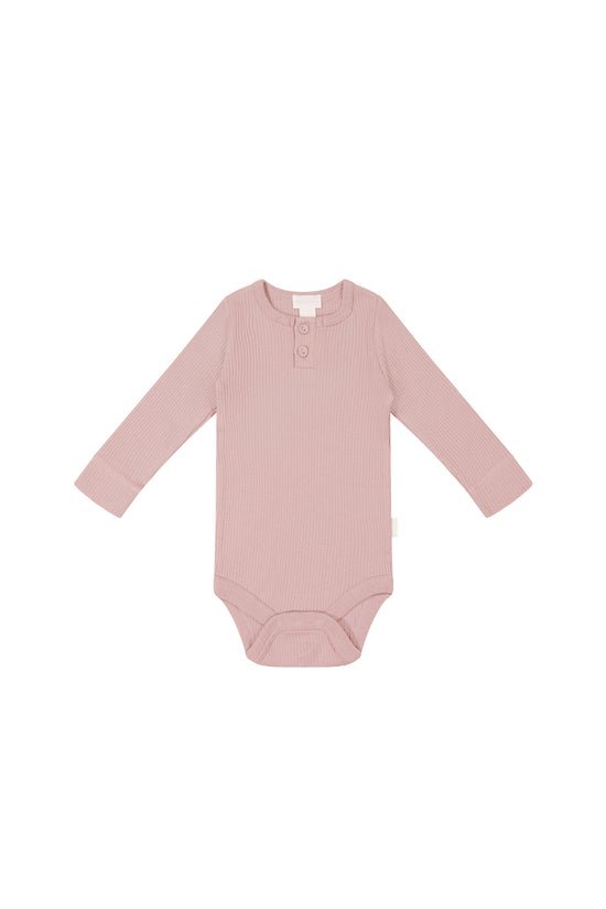 Organic Cotton Modal Long Sleeve Bodysuit - Doll