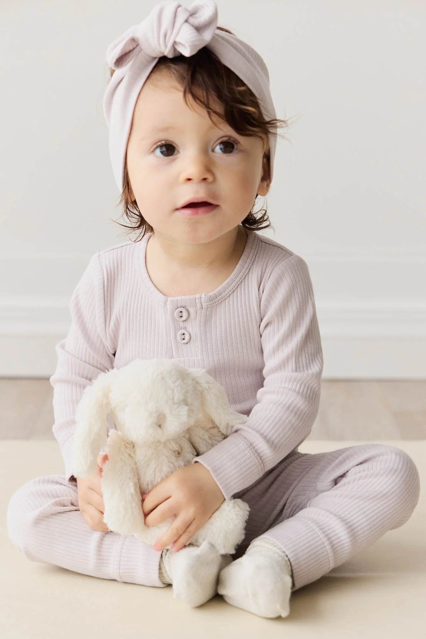 Organic Cotton Modal Long Sleeve Bodysuit || Luna