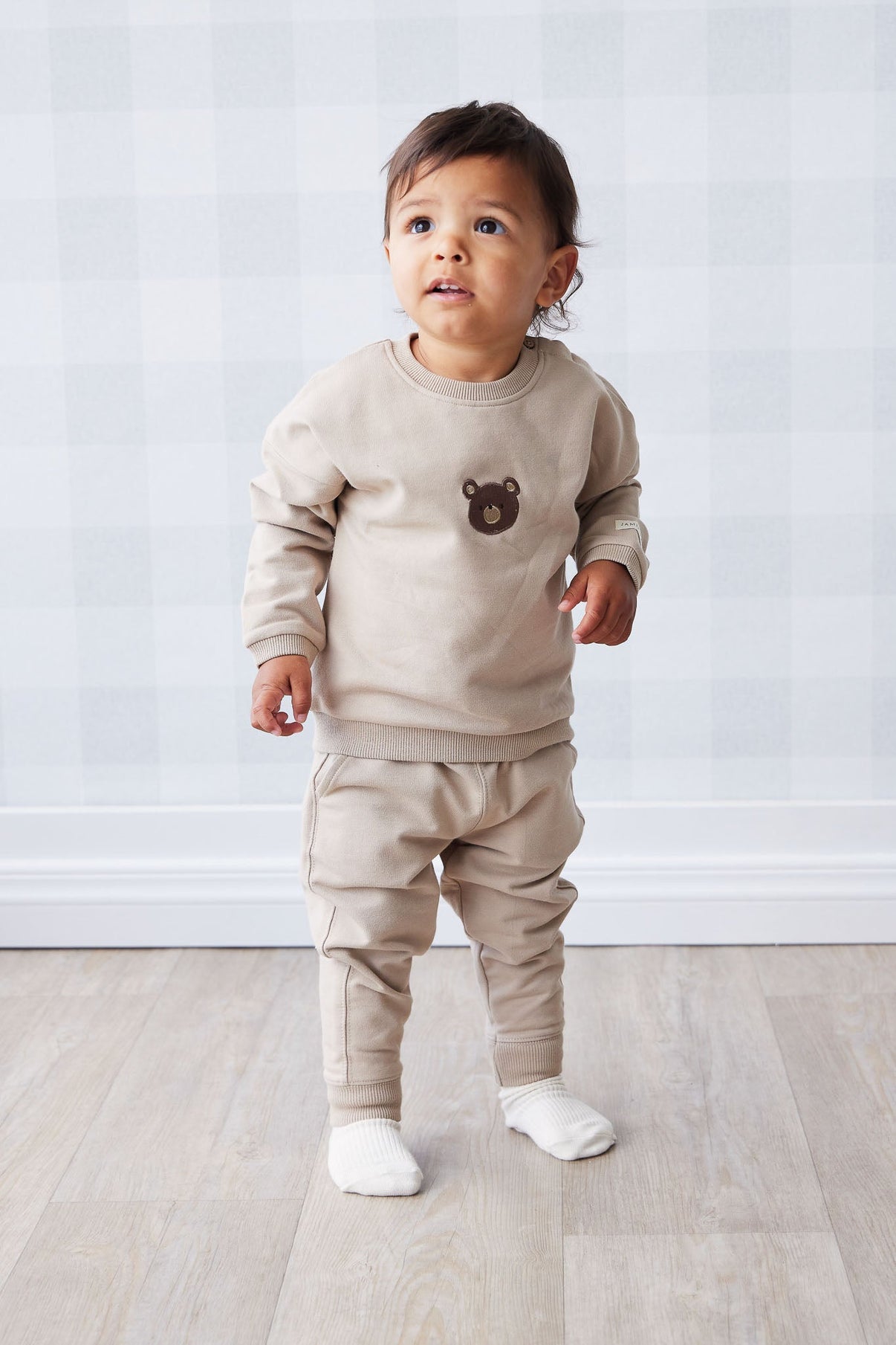 Organic Cotton Morgan Track Pant || Fawn