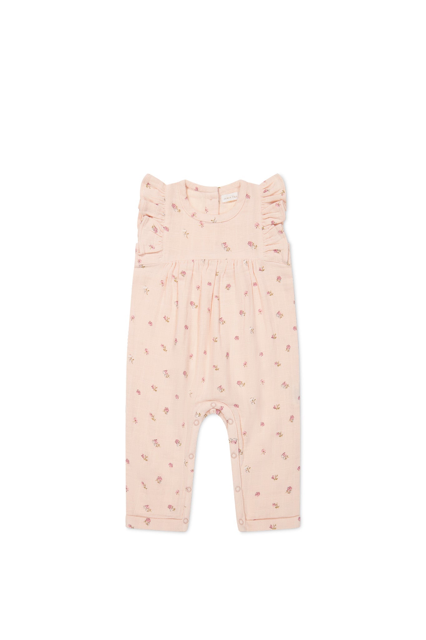 Organic Cotton Muslin Sadie Romper || Meredith Morganite