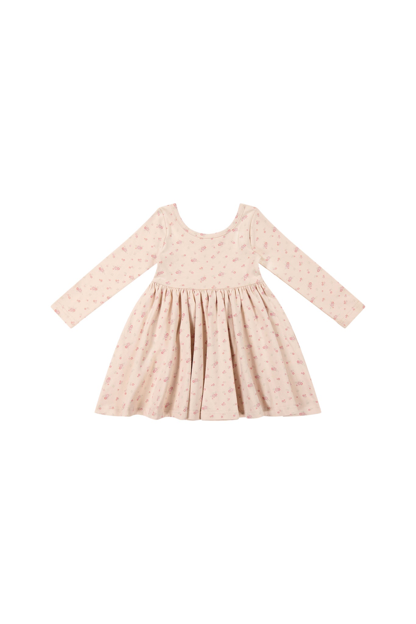 strapless open back dress Organic Cotton Tallulah Dress
