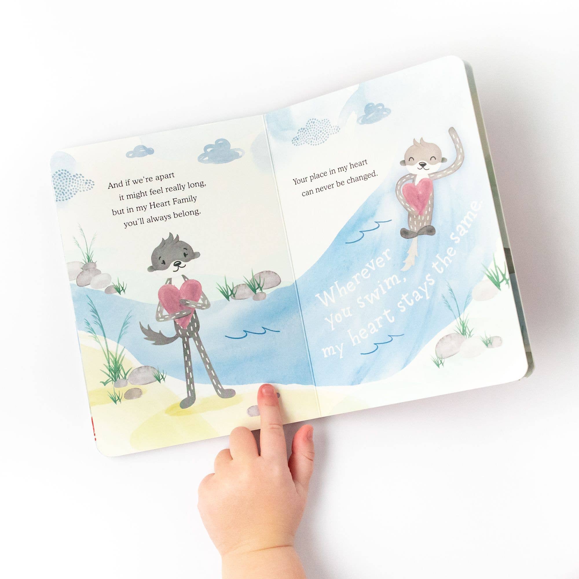 Otter Snuggler + Intro Book - Family Bonding