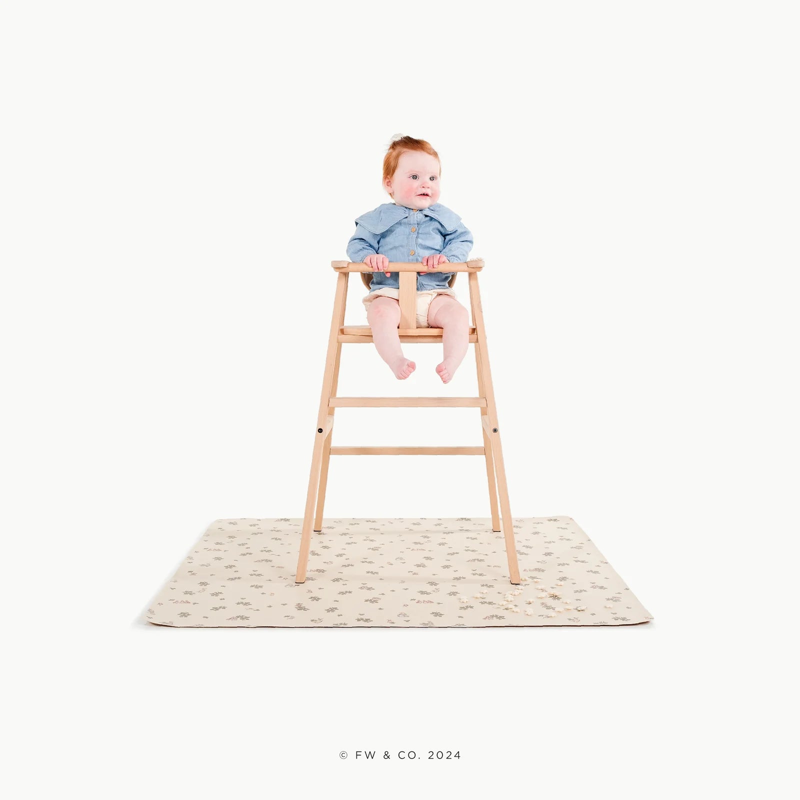 Mini High Chair Mat - Peter Rabbit