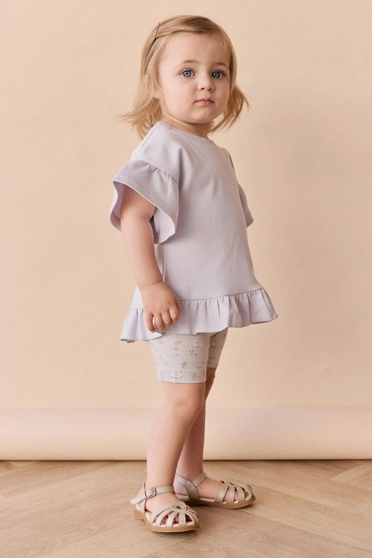 Pima Cotton Courtney Ruffle Top || Tulle