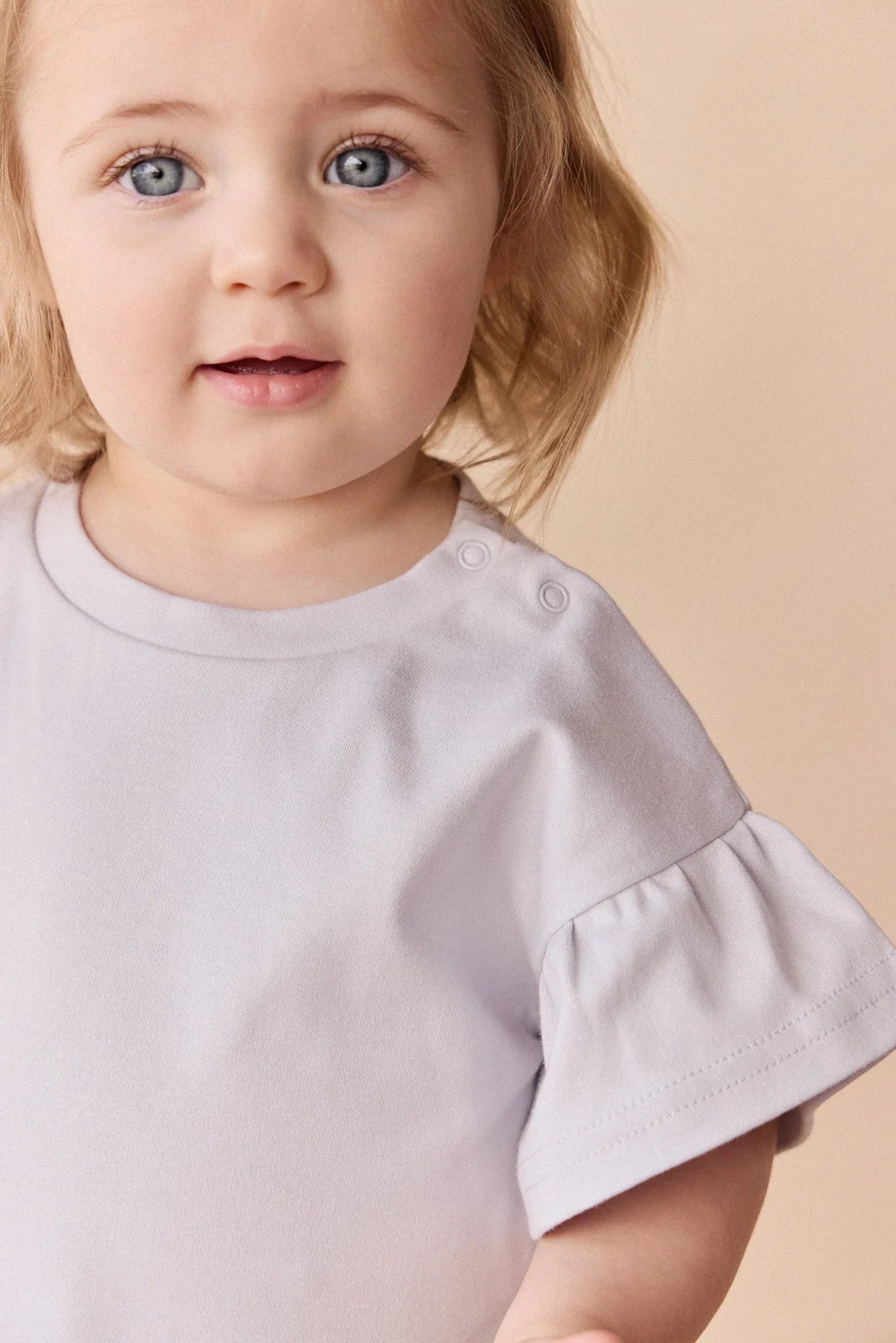 Pima Cotton Courtney Ruffle Top || Tulle