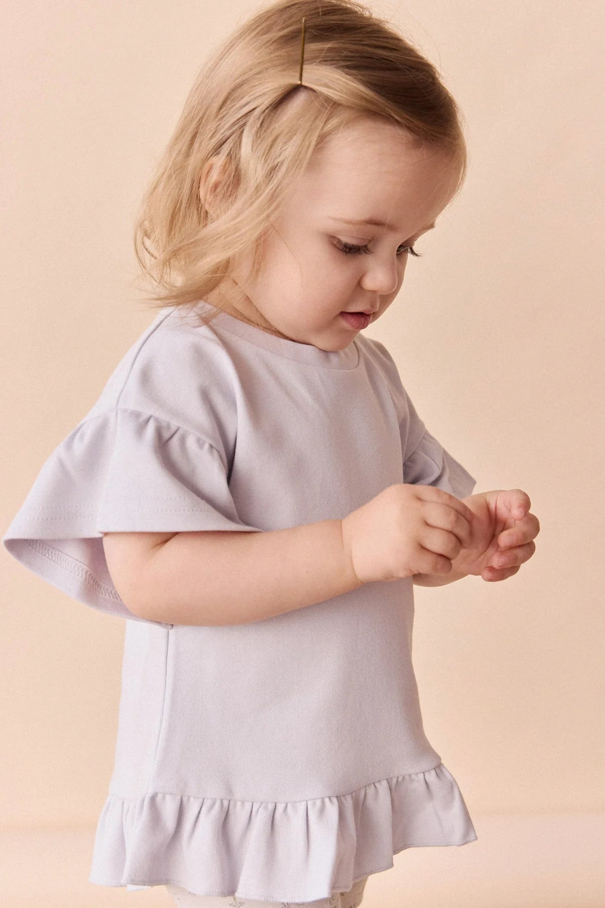 Pima Cotton Courtney Ruffle Top || Tulle